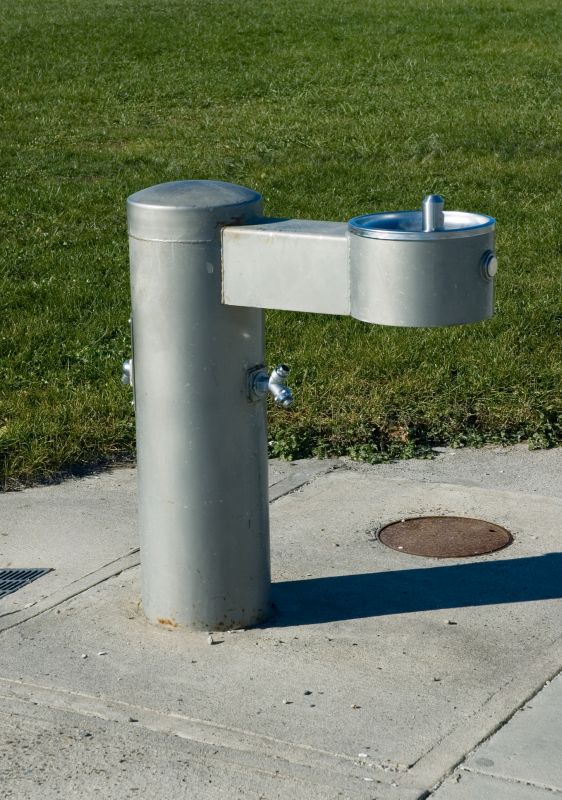 Completed Drinking Fountain Installation